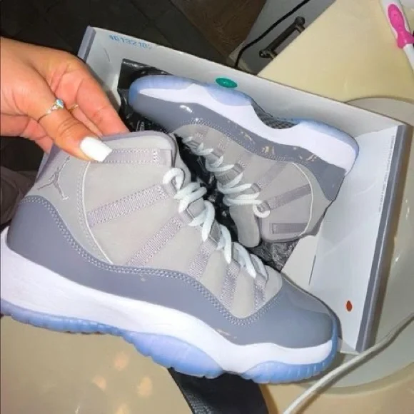 Jordan 11 Cool Grey All Sizes. Shipping Only, Cash App Only. Nike Air Jordan 11 Retro High Cool Grey AJ11 Cool Grey Men main image 4